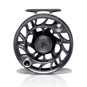 Hatch Iconic Fly Reel 7 Plus in Grey and Black
